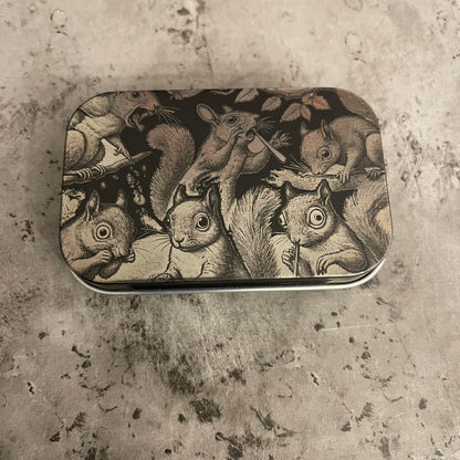 Engraved Metal Tin