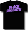Black Sabbath - Purple Logo T-Shirt