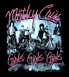 Motley Crue - Girls, Girls, Girls T-Shirt